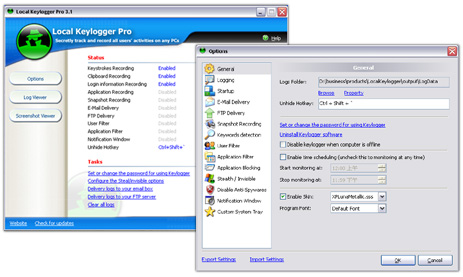 Keystroke Recorder screenshot